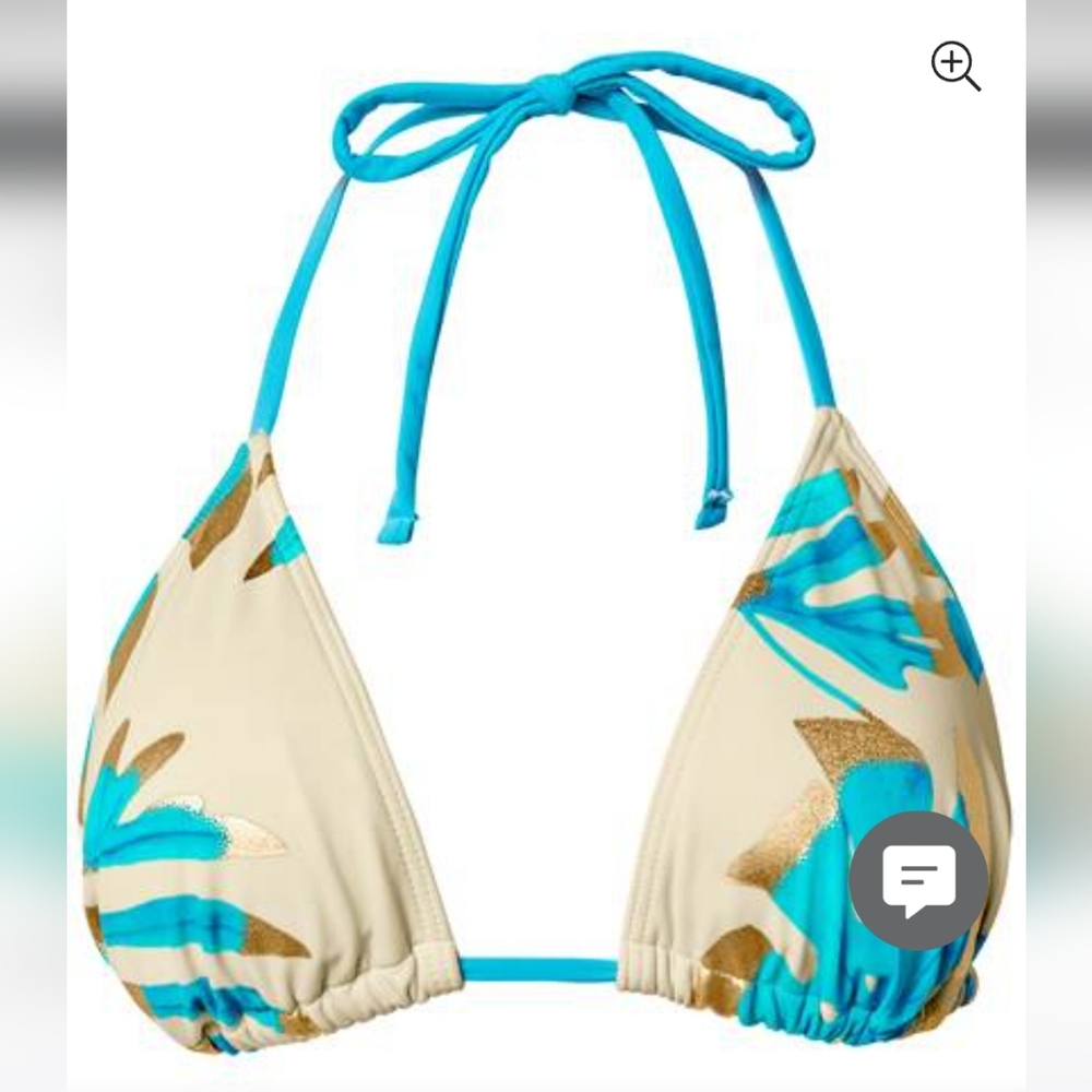 NWT VENUS TRIANGLE STRING BIKINI TOP